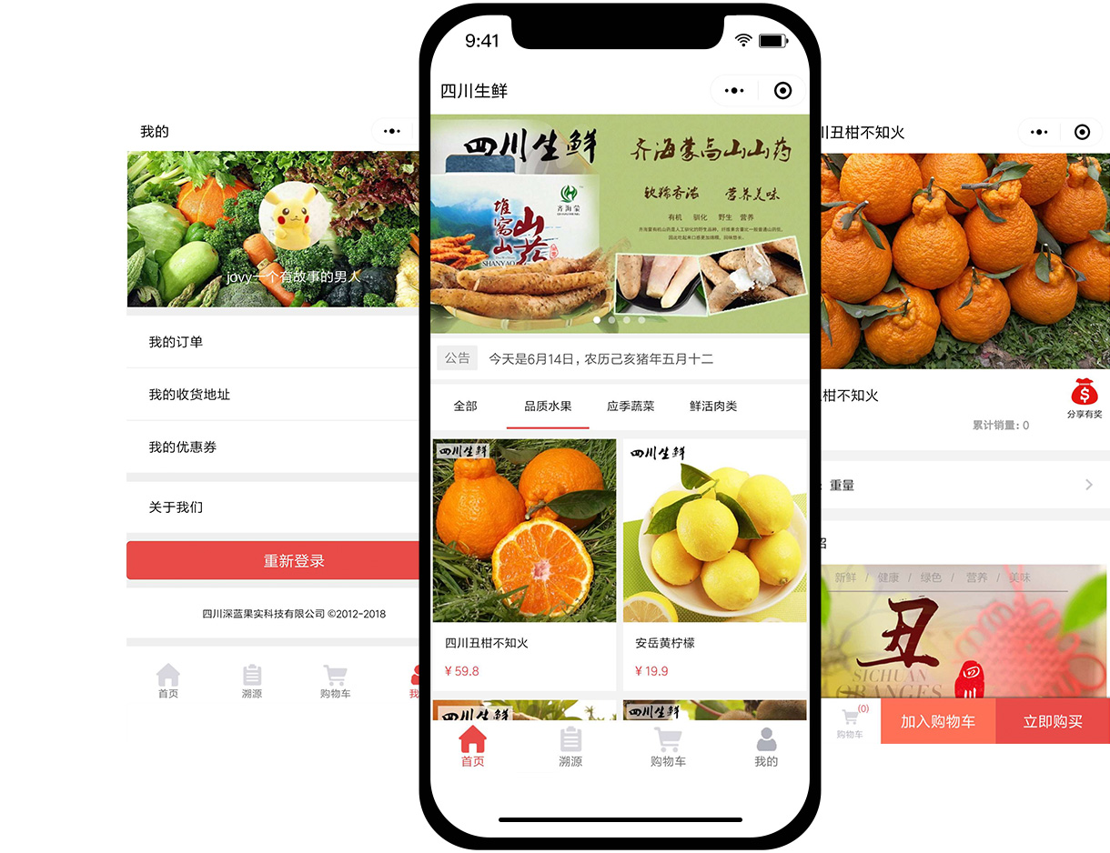 小程序开发定制效果图